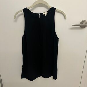 Vince Black Sleeveless top blouse